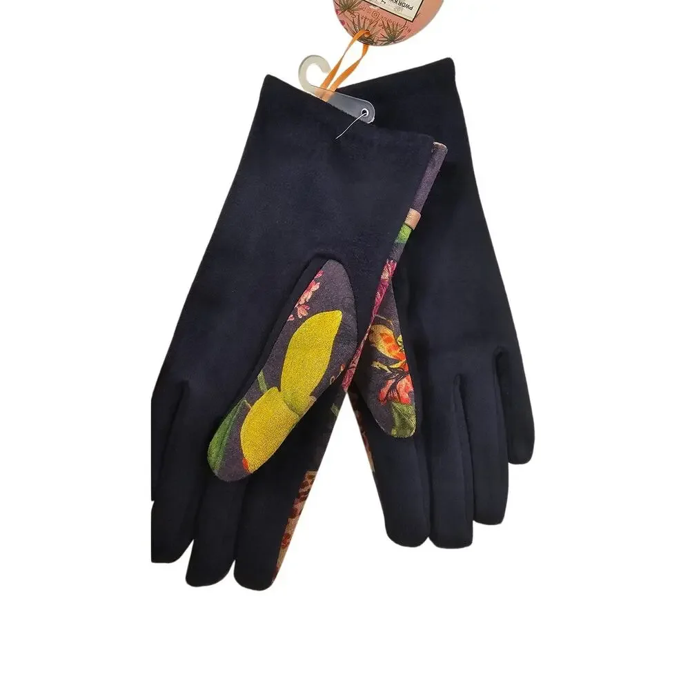 NWT Powder Kyle Exotic Gloves - Evening Ink equestrian driving Gloves classy